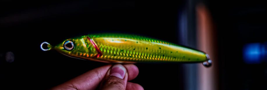 lures for surf fishing - gold lure