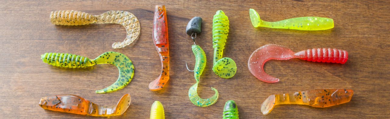 Best Fishing Lures For The Kayak - soft plastics