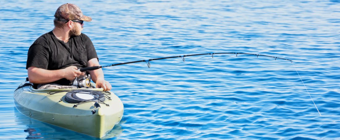 what to look for in a fishing kayak - sit in fishing