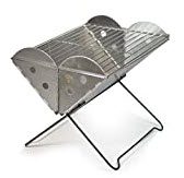 fire pit for camping - UCO Flatpack Portable Stainless Steel Grill and Fire Pit