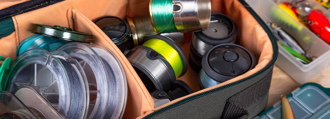 best fishing line spoolers - spools and line