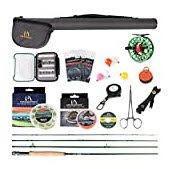 best fly rod and reel combos for smallmouth - M MAXIMUMCATCH Maxcatch Premier Fly Fishing Rod and Reel Combo