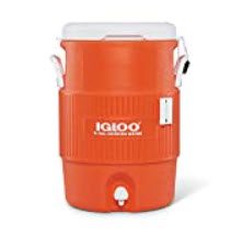 best water containers for camping - Igloo 5-10 Gallon Portable Sports Cooler Water Beverage Dispenser with Flat Seat Lid