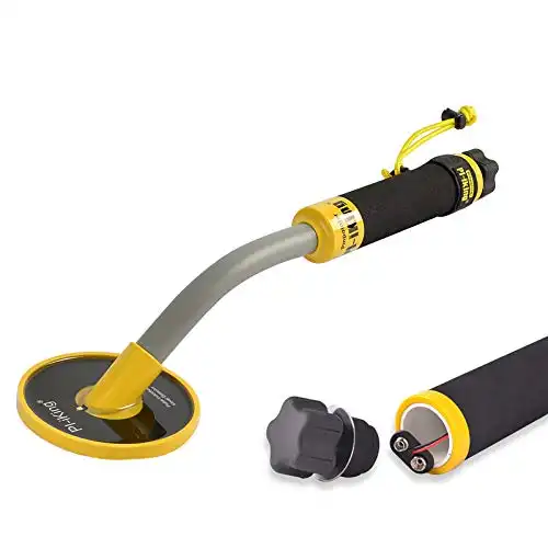 wedigout Metal Detector 100Feet Underwater Fully Waterproof Pin Pointer Handheld Pulse Induction Targeting with Vibration LED