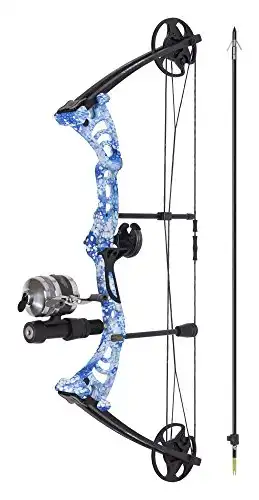 CenterPoint AVCT40KT Typhon Complete Compound Bow Fishing Kit , Axle to Axle: 33"