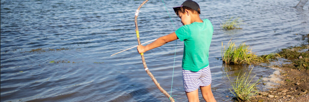 Bowfishing bows - kid bowfishing