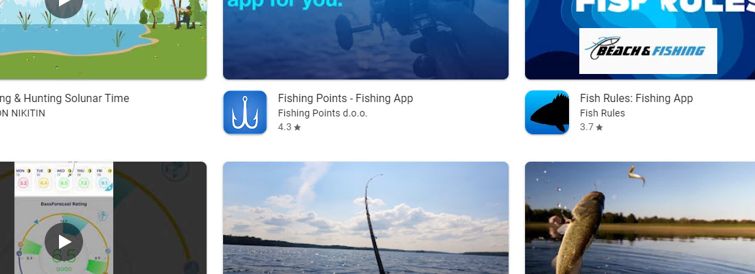best apps for fishing - Header