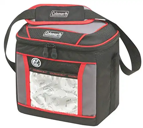 Coleman Soft Cooler Bag | Keeps Ice Up to 24 Hours | 30-Can Cooler with Adjustable Shoulder Straps | Great for Picnics, BBQs, Camping, Tailgating & Outdoor Activities