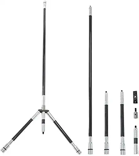 SHARROW Archery Balance Bar Stabilizer Set 30" 10" 4" Carbon Fiber Bow Stabilizer for Recurve Bow and Compound Bow Hunting Shootings