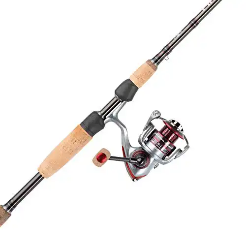 Pflueger President XT Spinning Reel and Fishing Rod Combo, 6’6″ – Light – 2pc