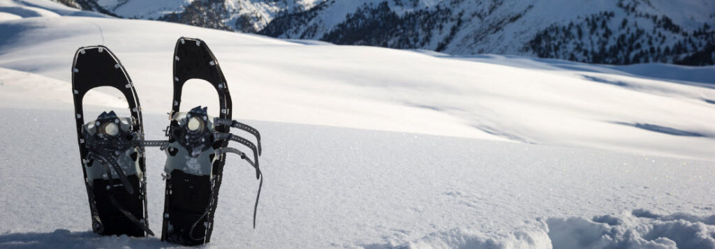 best snowshoes - snow shoes in snow