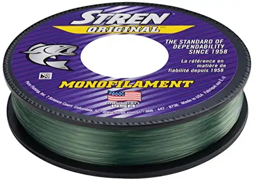 Stren Original®, Lo-Vis Green, 8lb | 3.6kg Monofilament Fishing Line, Suitable for Freshwater Environments